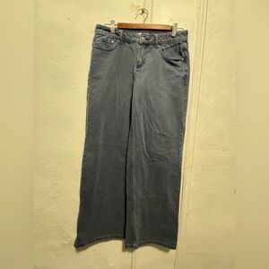RSQ Women's Wide-Leg Jeans in Charcoal Gray